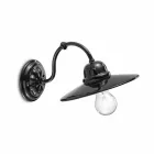 Lights in glanzend keramische wand Ferroluce Retro Viadurini