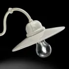 Lights in glanzend keramische wand Ferroluce Retro Viadurini