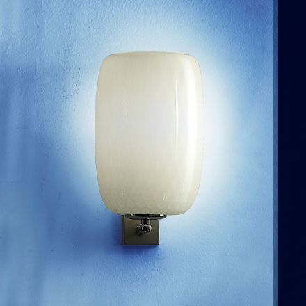 Gemaakt in Italië - Sibilla - Wandlamp van transparant of gelaagd glas Viadurini