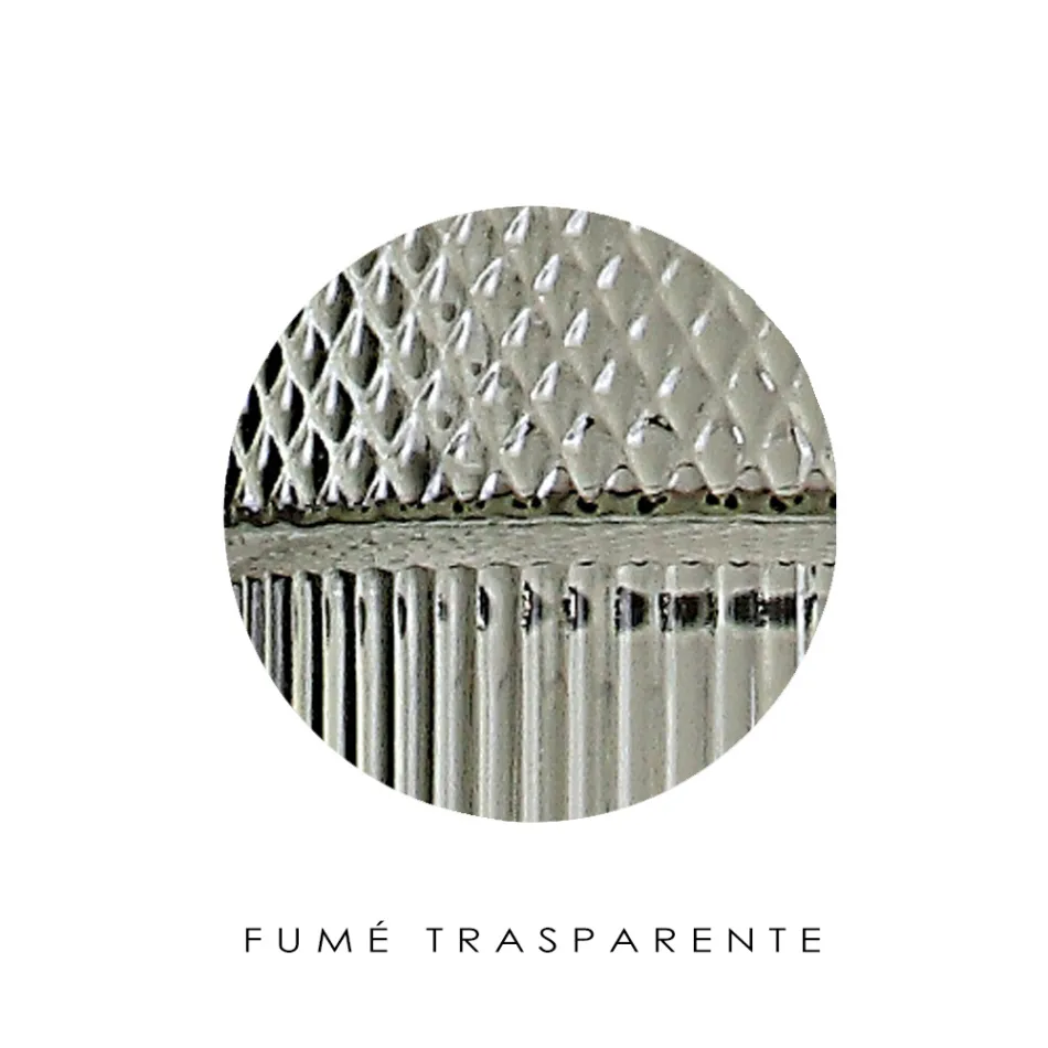 Wandkandelaar in handgeblazen glas in Venetië en metaal - Satomi Viadurini