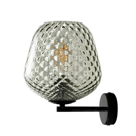 Meerkleurige Venetiaanse glazen wandlamp, gemaakt in Italië - Elisia Viadurini