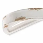 Wall light vintage crescentische keramische Helen Ferroluce Viadurini