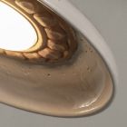 Buitenwandlamp in Galestro en metaal handgemaakt in Italië - Toscot Spoleto Viadurini