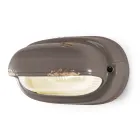 Handgemaakte keramische en industriële horizontale ijzeren applique - Vintage Viadurini