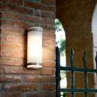 Muur Hanny Aldo Bernardi messing en wit methacrylaat Viadurini