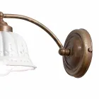 Muur Jugendstilontwerp keramische Anita Il Fanale Viadurini