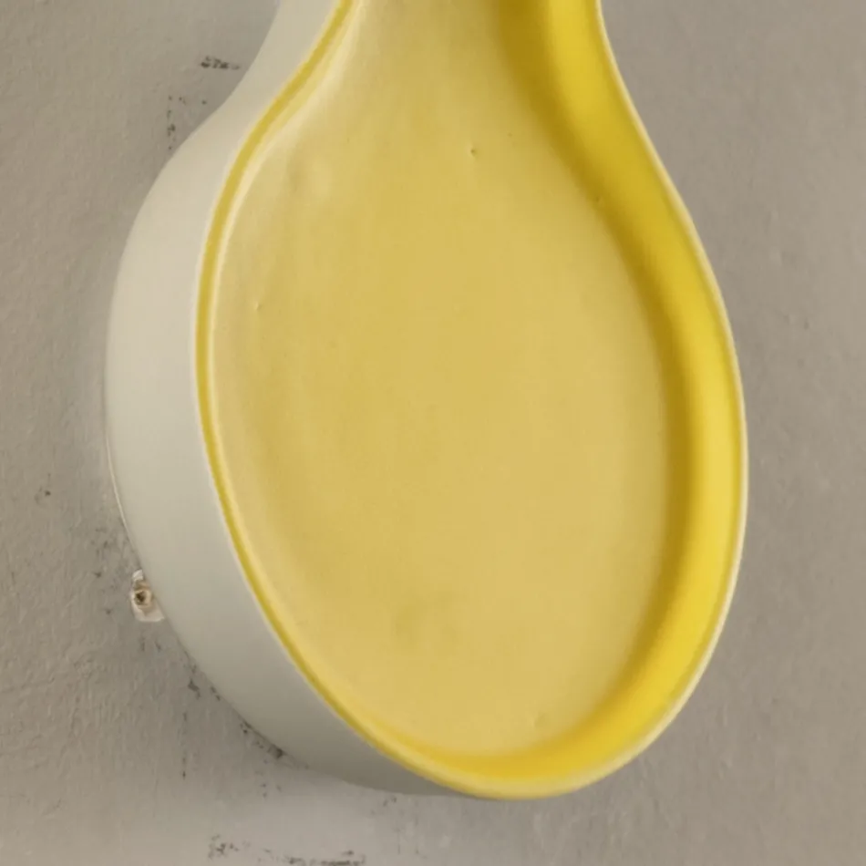 Keramiek en aluminium appliqué handgemaakt in Italië - Toscot Clover Viadurini