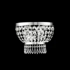 Gemaakt in Italië: ijzeren en gouden applicatie met strass-steentjes voor interieurdecoratie - Oostenrijk Viadurini