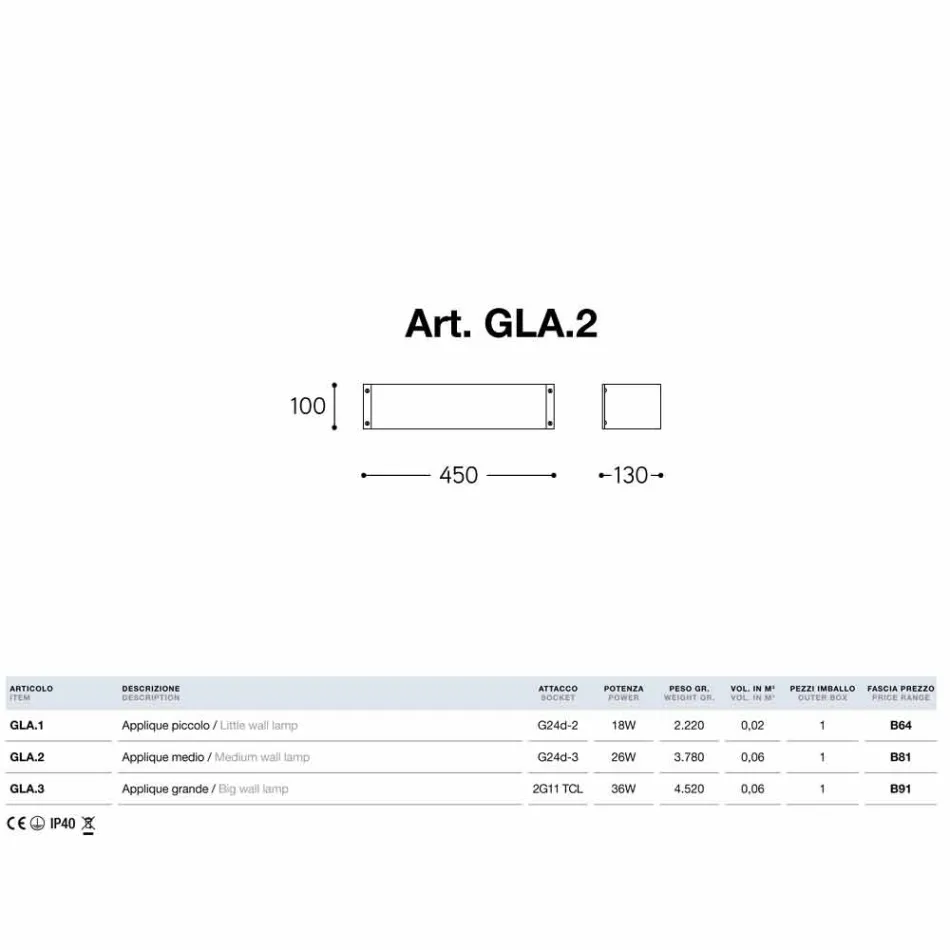Ceramische muur witte tegel Glamour Aldo Bernardi Viadurini