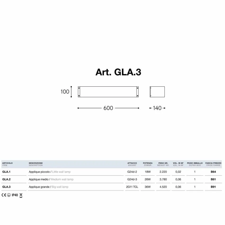 Ceramische muur witte tegel Glamour Aldo Bernardi Viadurini
