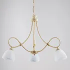 Witte metalen LED-wandlamp voor elegante interieurverlichting – Pulsar Viadurini