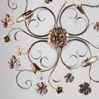 Chromen metalen LED-wandlamp voor elegante en functionele verlichting – Fiore Viadurini