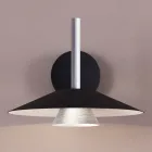 Metalen wandlampen in verschillende afwerkingen, gemaakt in Italië - Mira Viadurini