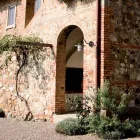 Vintage messing buitenwandlamp, opaalglas IP44 - Elfico Viadurini