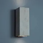 Led-wandlamp Smith - Toscot in design H 24 cm in aardewerk Viadurini