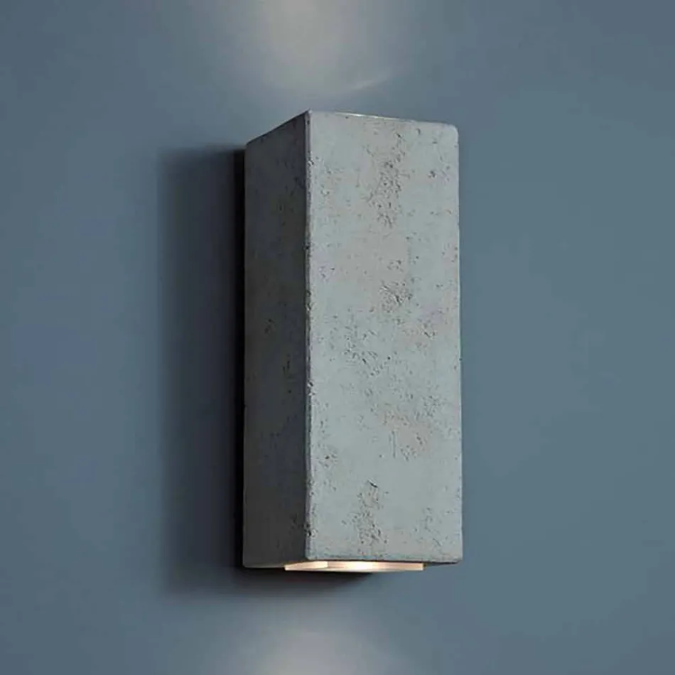 Led-wandlamp Smith - Toscot in design H 24 cm in aardewerk Viadurini