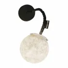 Hedendaagse wandlamp In-es.artdesign Micro Luna Applique in nebulite Viadurini
