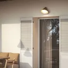 Buitenwandlamp van glas en messing Made in Italy - Rain Viadurini