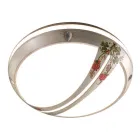 Tuin Wandlamp of Plafondlamp in Handbeschilderd Aluminium - Brindisi Viadurini