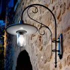 Applique Otello koper, messing, glas, aluminium Viadurini