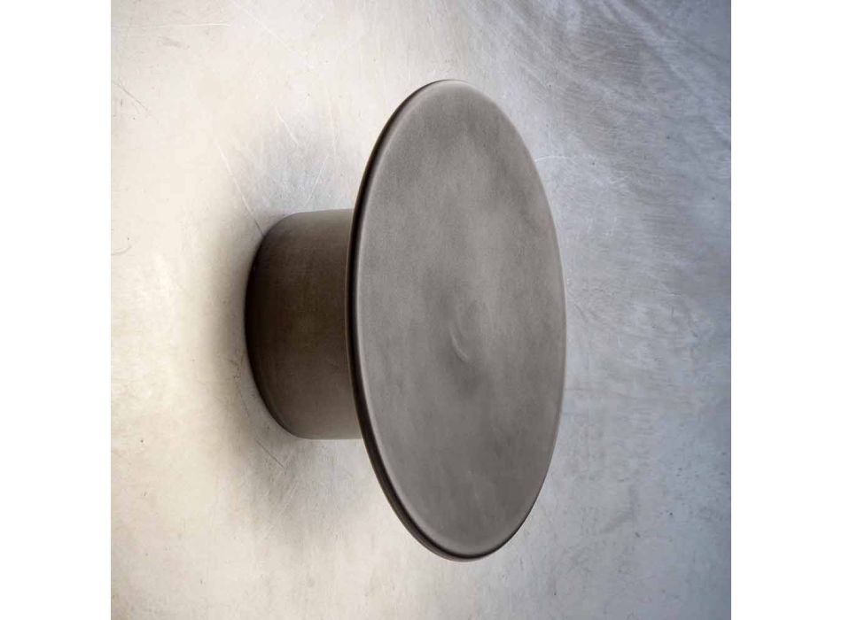 Wandlamp voor moderne buitenkant in koper Made in Italy - Pasdedeux Aldo Bernardi Viadurini
