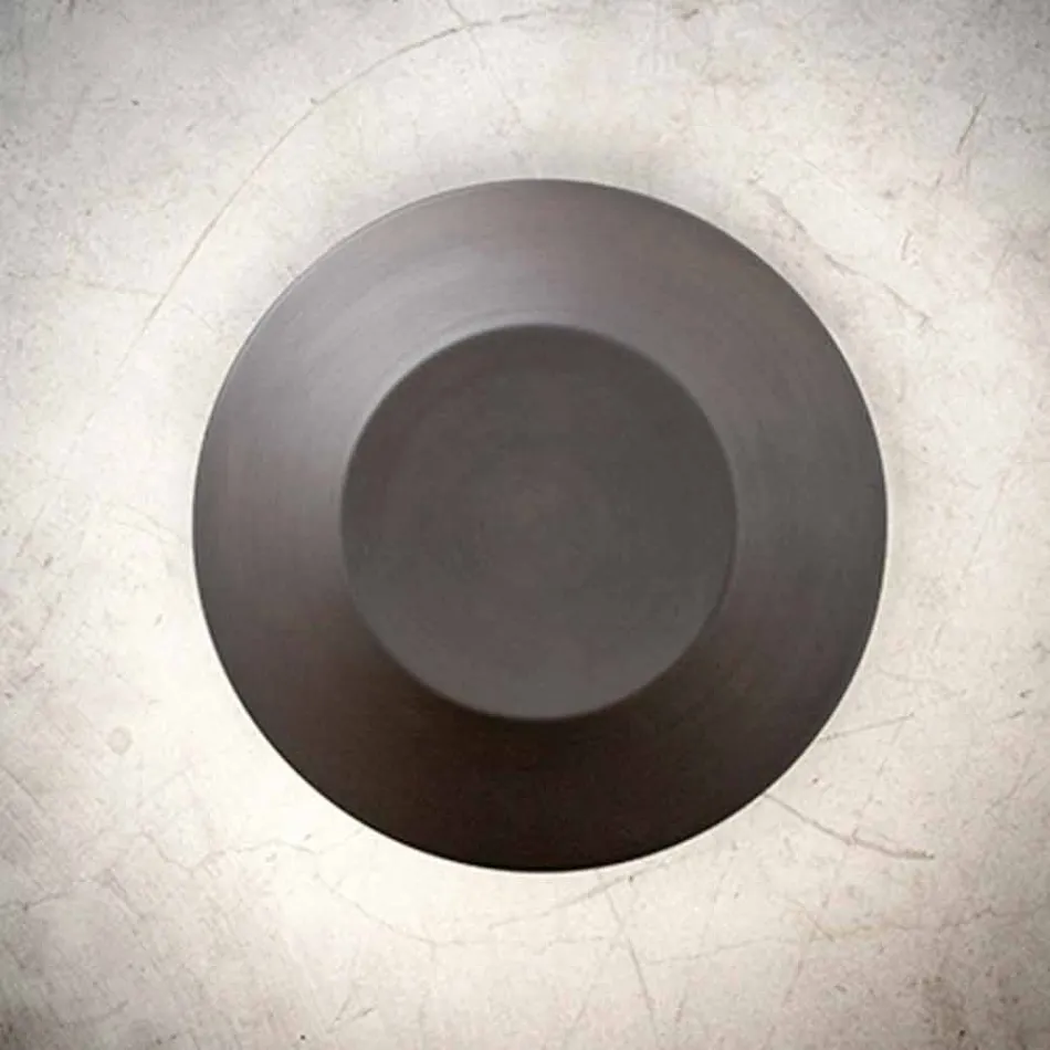 Wandlamp voor moderne buitenkant in koper Made in Italy - Pasdedeux Aldo Bernardi Viadurini