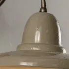 Ronde ambachtelijke tuinapplique in Galestro Made in Italy - Toscot Spoleto Viadurini