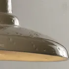 Ronde ambachtelijke tuinapplique in Galestro Made in Italy - Toscot Spoleto Viadurini