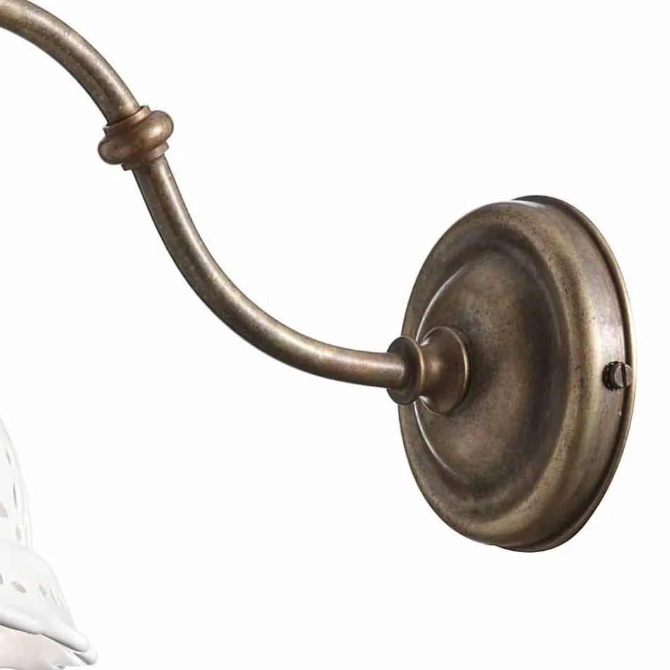 Kunst aan de muur nouveau in Bassano Anita keramische Il Fanale Viadurini