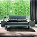 Slaapkamer met 4 elementen moderne meubels gemaakt in Italië - Eletta