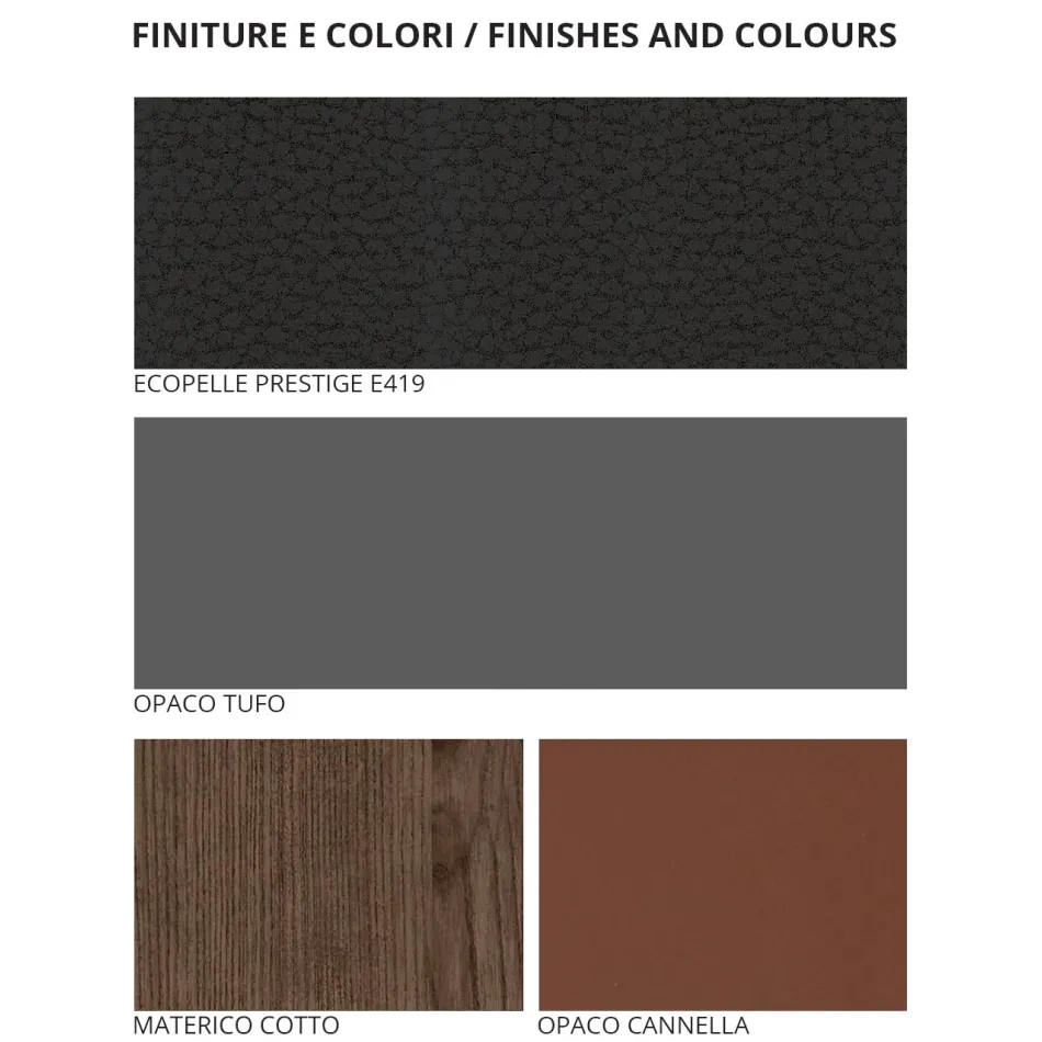 5 Elements Slaapkamermeubels Gemaakt in Italië Luxe - Zakynthos Viadurini