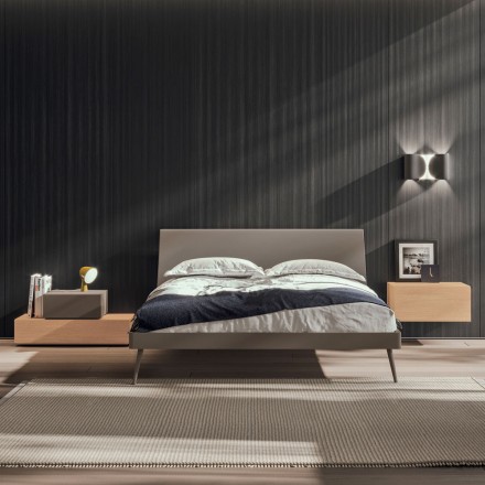 Moderne stijl 5-elementen slaapkamermeubels Made in Italy - Diamond Viadurini