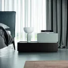 Slaapkamermeubilair met 7 elementen moderne stijl Made in Italy - Polynesië Viadurini