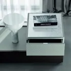 Slaapkamermeubilair met 7 elementen moderne stijl Made in Italy - Polynesië Viadurini