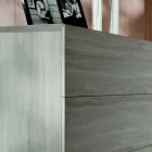 Tweepersoonsslaapkamermeubels met 4 elementen Made in Italy - Lucania Viadurini