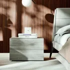 Tweepersoonsslaapkamermeubels met 4 elementen Made in Italy - Lucania Viadurini