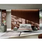 Tweepersoonsslaapkamermeubels met 4 elementen Made in Italy - Lucania Viadurini