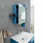 Modern design vloerkapstok in wit of verchroomd metaal - Kottac Viadurini