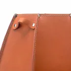 Audrey paraplustandaard met modern design in leer, gemaakt in Italië Viadurini