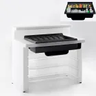 Hedendaags design tuinlamp toog Slide Break Line Viadurini