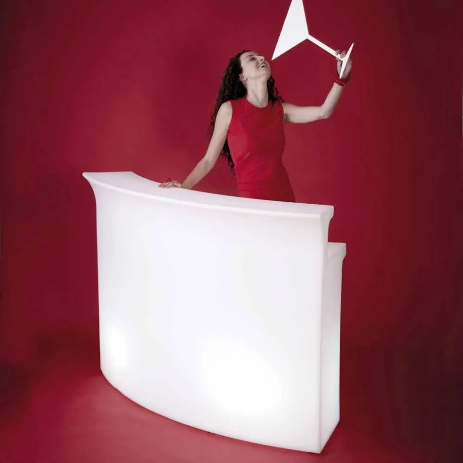 Heldere bar Moderne slide bar gemaakt in Italië Viadurini