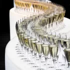 Modulaire toog Slide Snack Witte heldere bar gemaakt in Italië Viadurini