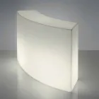 Modulaire toog Slide Snack Witte heldere bar gemaakt in Italië Viadurini