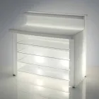 Barkruk in moderne stijl Slide Break Line bright made in Italy Viadurini