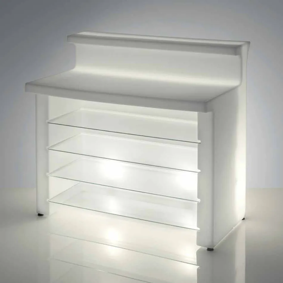 Barkruk in moderne stijl Slide Break Line bright made in Italy Viadurini