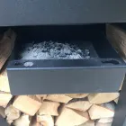 Met kookplaat en houthoudercompartiment - Giorgione Viadurini