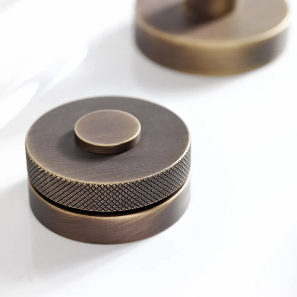 Moderne 3-gats wastafelmengkraan met afvoer Made in Italy - Quito Viadurini