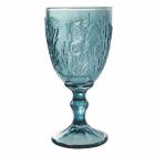 Glazen Wijn of Water Gekleurd Glas Marine Decor 12 Stuks - Mazara Viadurini