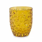 Modern Gekleurd Glas Versierde Glazen Serveerwater 6 Stuks - Mix Viadurini