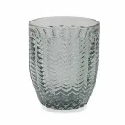 Modern Gekleurd Glas Versierde Glazen Serveerwater 6 Stuks - Mix Viadurini